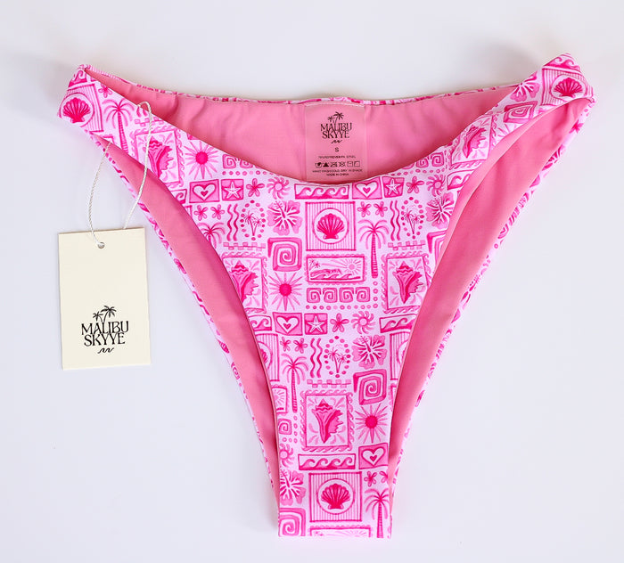 Tropic Reef Bikini -Pink (BOTTOM)