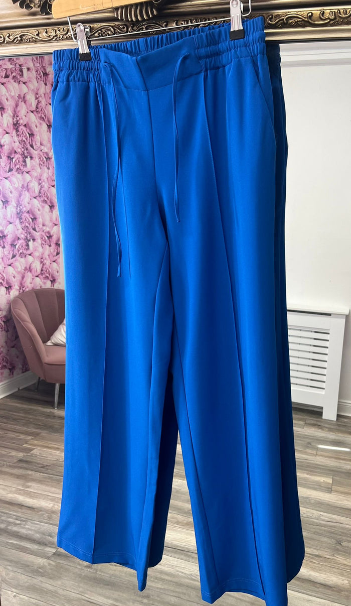 TUFA HIGHWAISTED TROUSERS (BLUE)