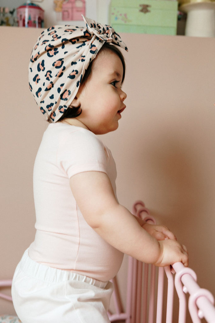 Turban bébé Léopard turban bébé MELLIPOU