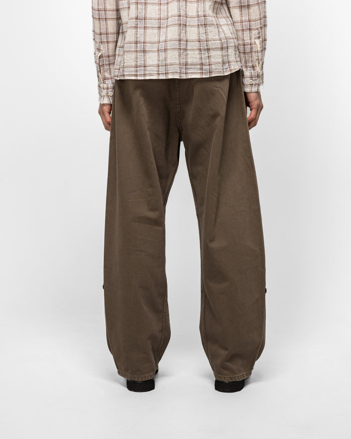 Twisted Cambia Denim Pant - Taupe