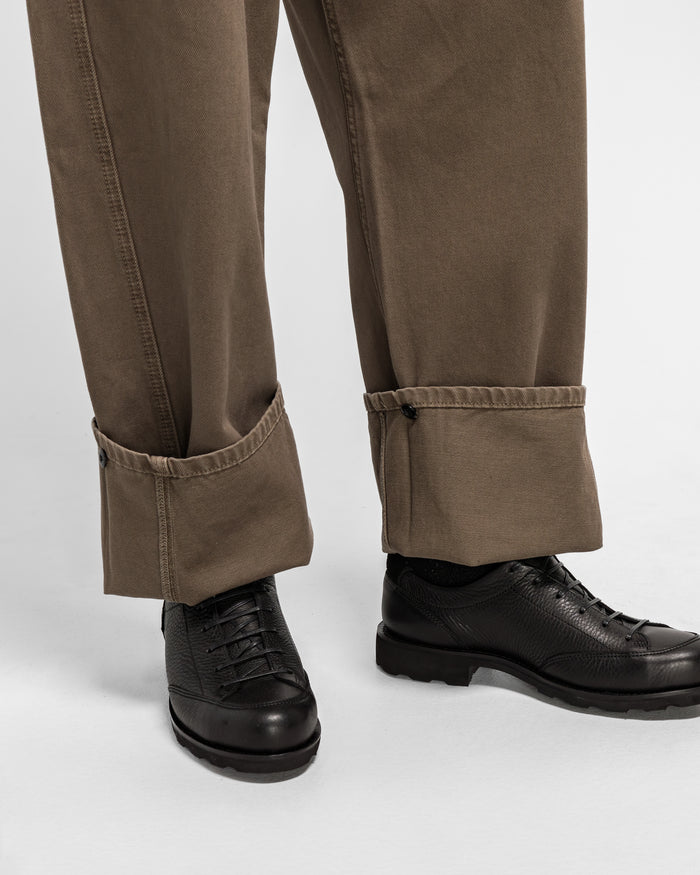 Twisted Cambia Denim Pant - Taupe