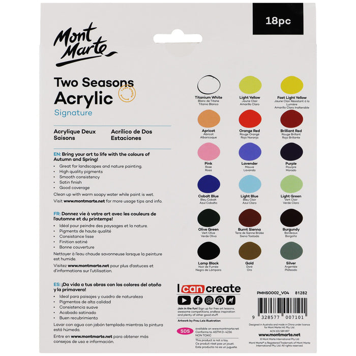 Two Seasons Acrylic Signature 18pc x 12ml