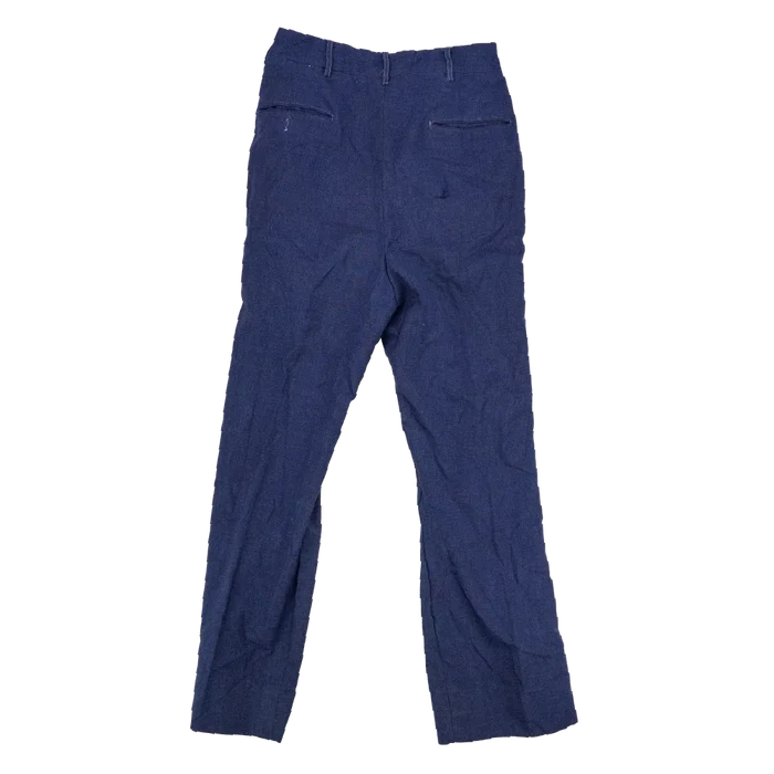 US Air Force 1950s Wool Service Dress Trousers - 34x31, Medium - US Air Force Surplus - Dress Trousers