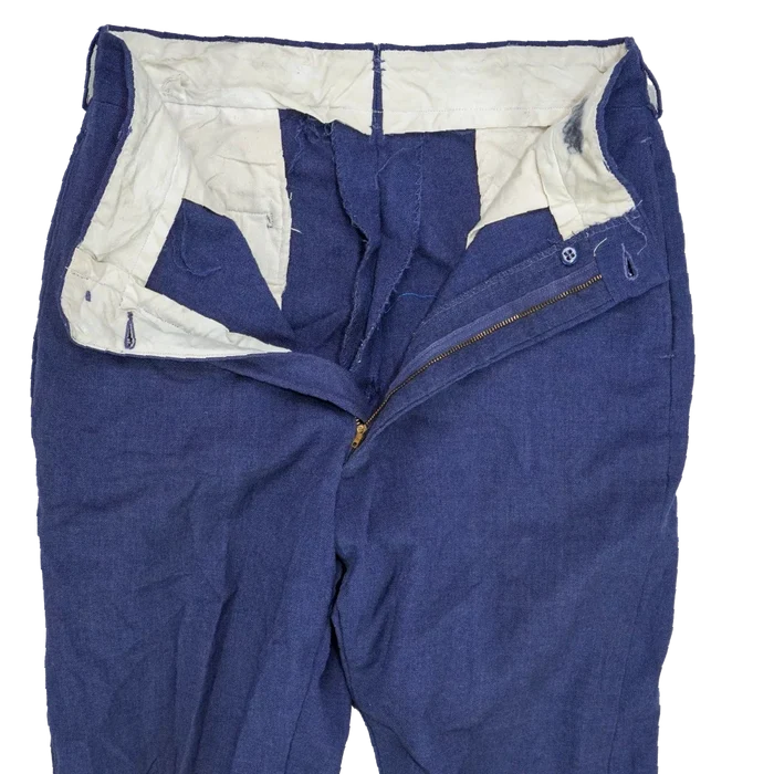US Air Force 1950s Wool Service Dress Trousers - 34x31, Medium - US Air Force Surplus - Dress Trousers