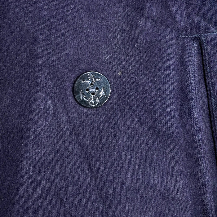 US Navy 1960s Wool Pea Coat - 38R, Small - US Navy Surplus - Great Coats