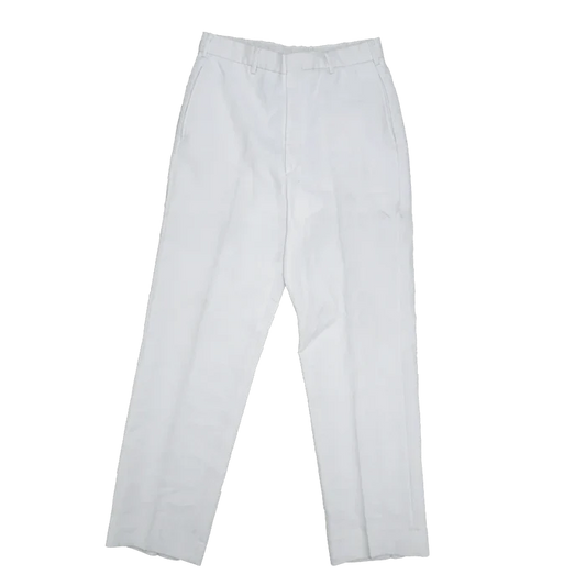 US Navy White Service Dress Trousers - 31R, Small - US Navy Surplus - Dress Trousers