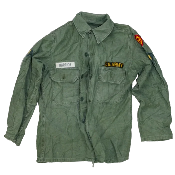 USGI 2nd Pattern OG-107 Utility Shirt - Small - US Army Surplus - Field Shirts