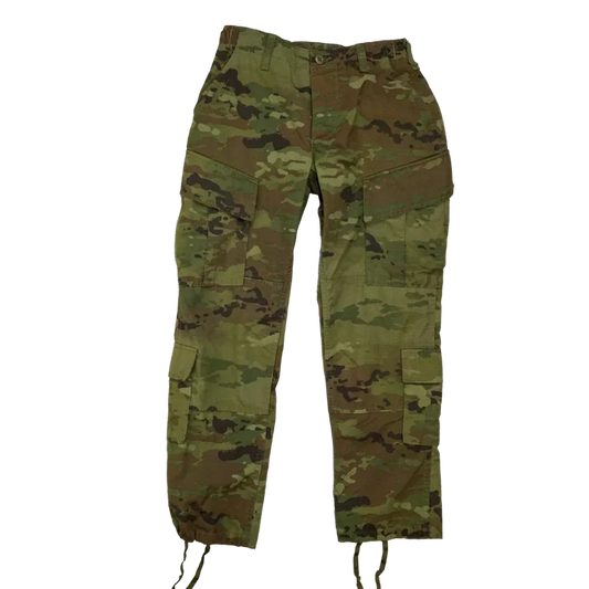 USGI OCP Green Dyed Women's Field Trousers - 28R, Small - Film Production Used - Combat Trousers