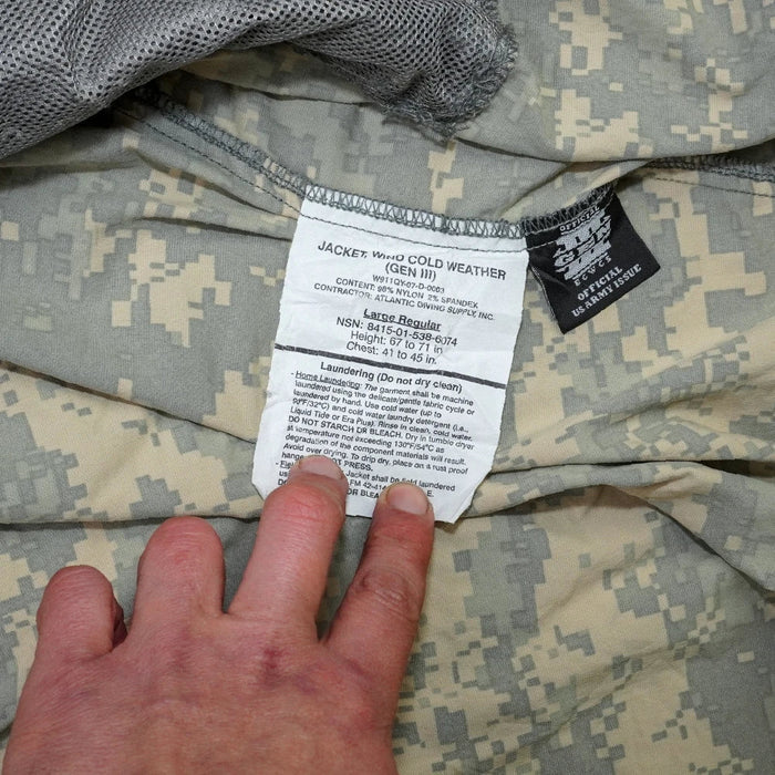 USGI UCP Gen III Cold Weather Jacket - Large Regular, Item 2 - US Army Surplus - Field Jackets