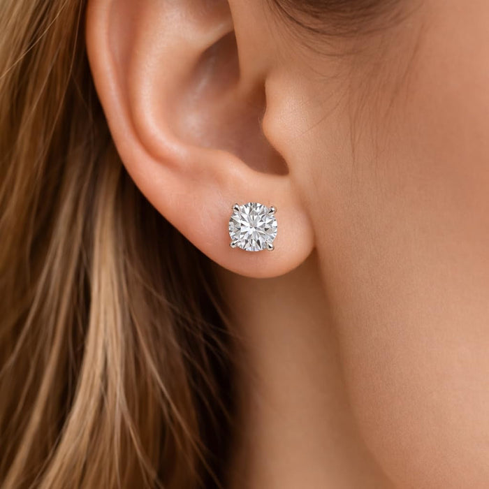 VossAgin Diamond Stud Earrings