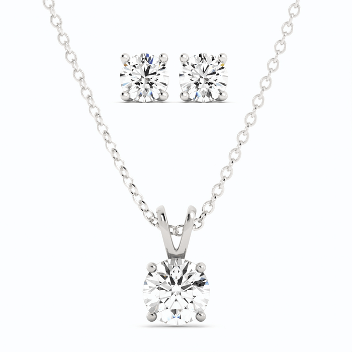 VossAgin Moissanite Jewelry Set