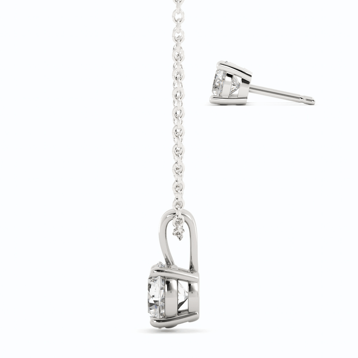 VossAgin Moissanite Jewelry Set
