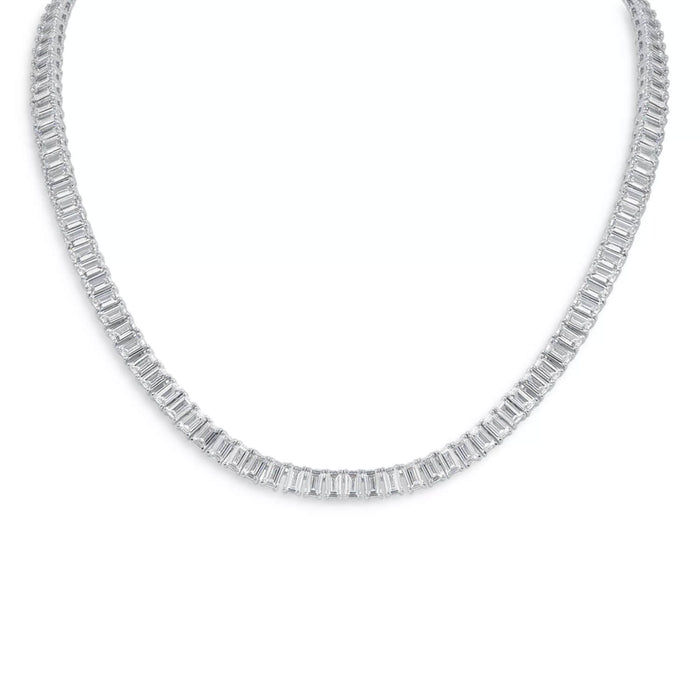 VossAgin Moissanite Tennis Necklace