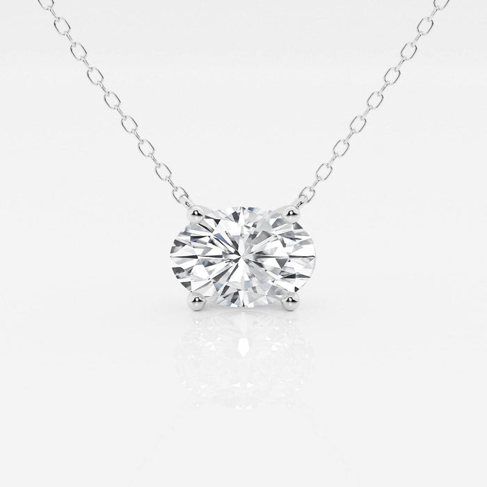 VossAgin Oval Lab Grown Diamond Pendant