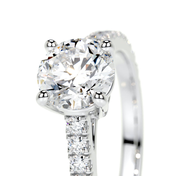 VossAgin Round Brilliant Engagement Ring