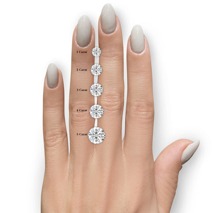 VossAgin Round Brilliant Engagement Ring