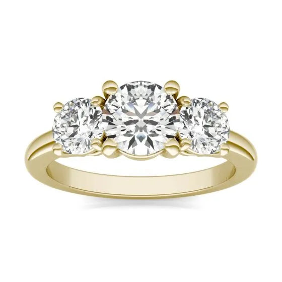 VossAgin Three Stone Diamond Ring