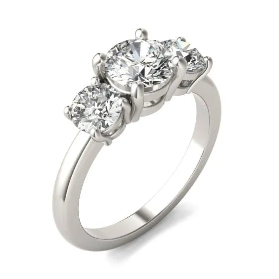VossAgin Three Stone Diamond Ring