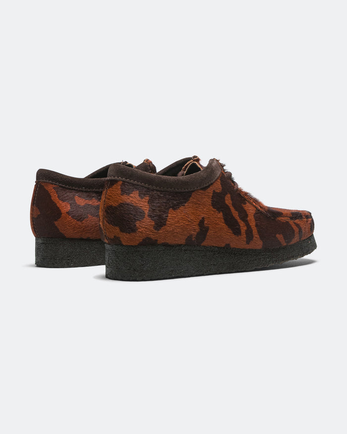 Wallabee - Brown Cow Print