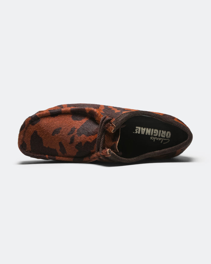 Wallabee - Brown Cow Print