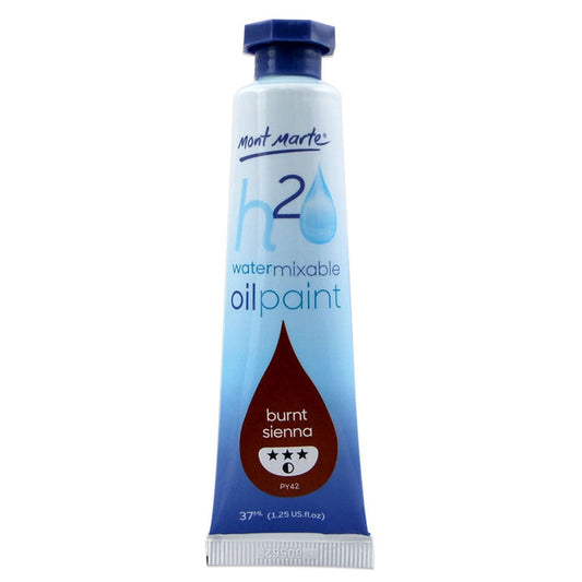 Water Mixable Oil Paint 37ml - Burnt Sienna