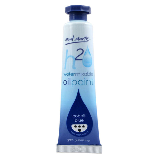 Water Mixable Oil Paint 37ml - Cobalt Blue