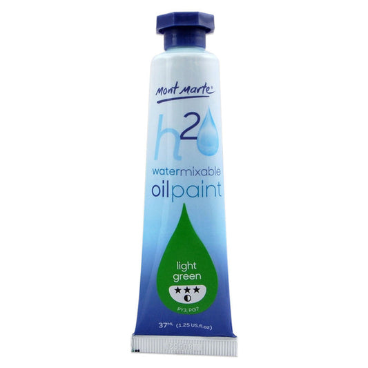 Water Mixable Oil Paint 37ml - Light Green