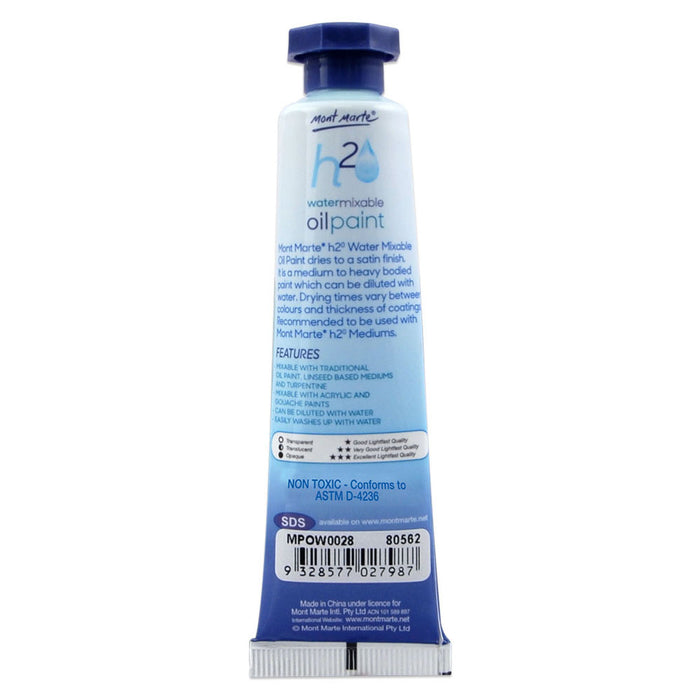 Water Mixable Oil Paint 37ml - Light Green