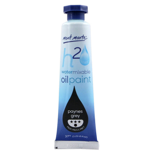 Water Mixable Oil Paint 37ml - Paynes Grey