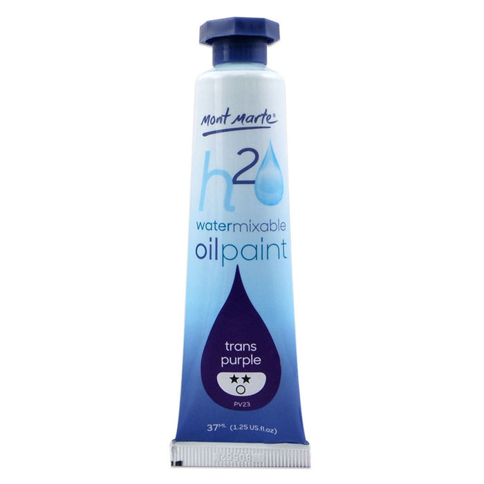 Water Mixable Oil Paint 37ml - Trans Purple