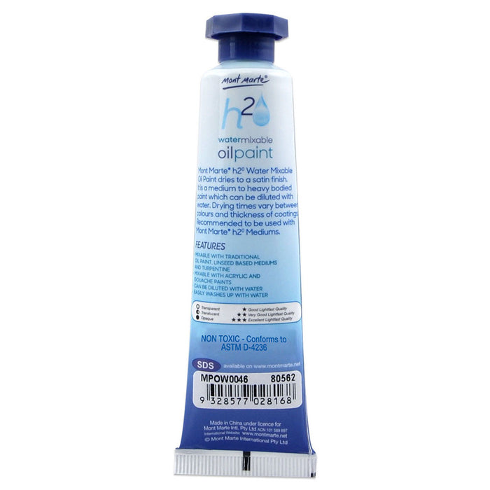 Water Mixable Oil Paint 37ml - Trans Purple