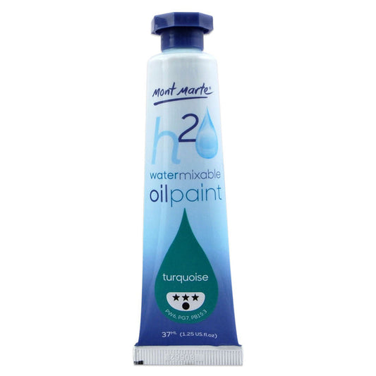 Water Mixable Oil Paint 37ml - Turquoise