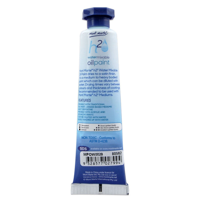 Water Mixable Oil Paint 37ml - Turquoise