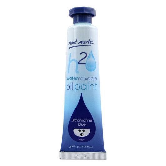 Water Mixable Oil Paint 37ml - Ultramarine Blue