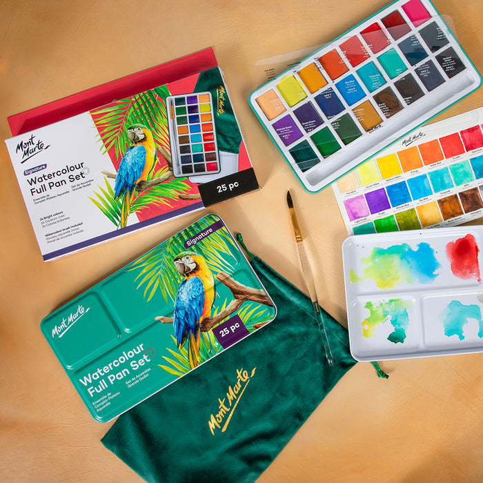 Watercolour Full Pan Set Signature 25pc