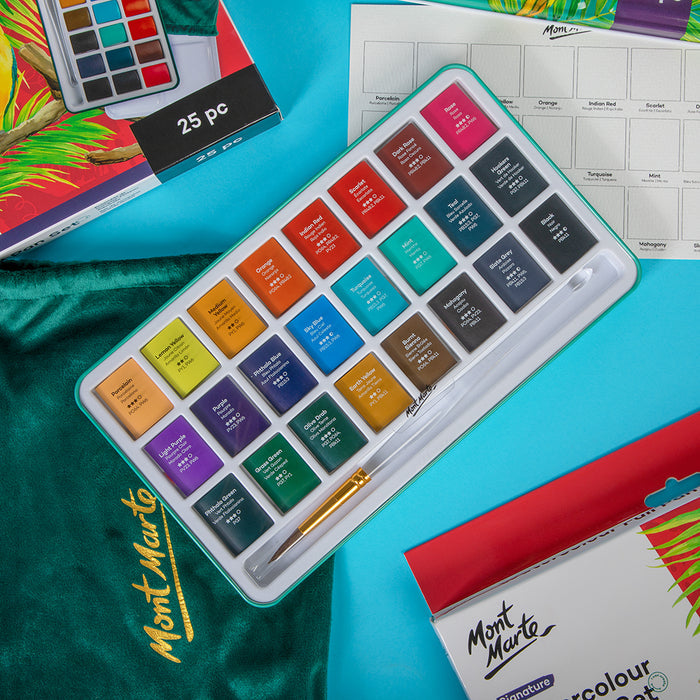 Watercolour Full Pan Set Signature 25pc