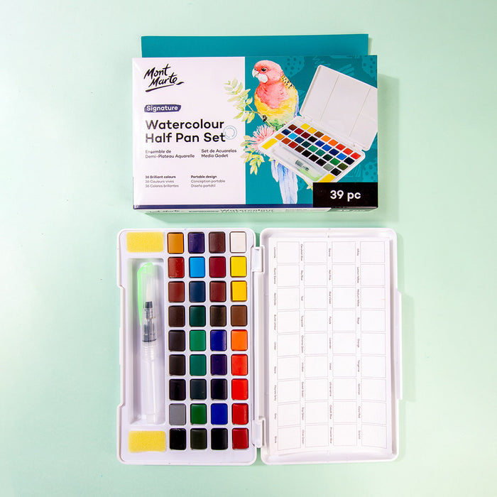 Watercolour Half Pan Set Signature 39pc