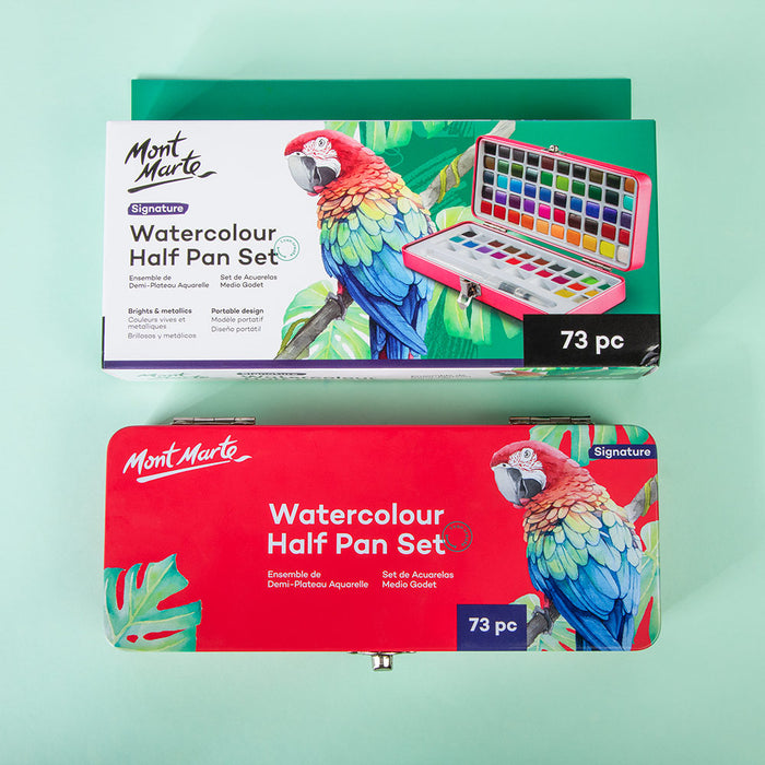 Watercolour Half Pan Set Signature 73pc