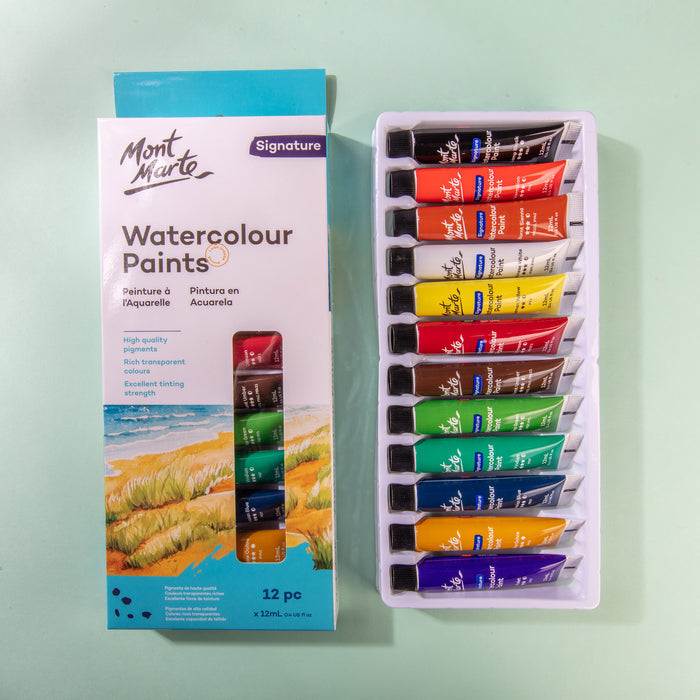 Watercolour Paint Set Signature 12pc x 12ml