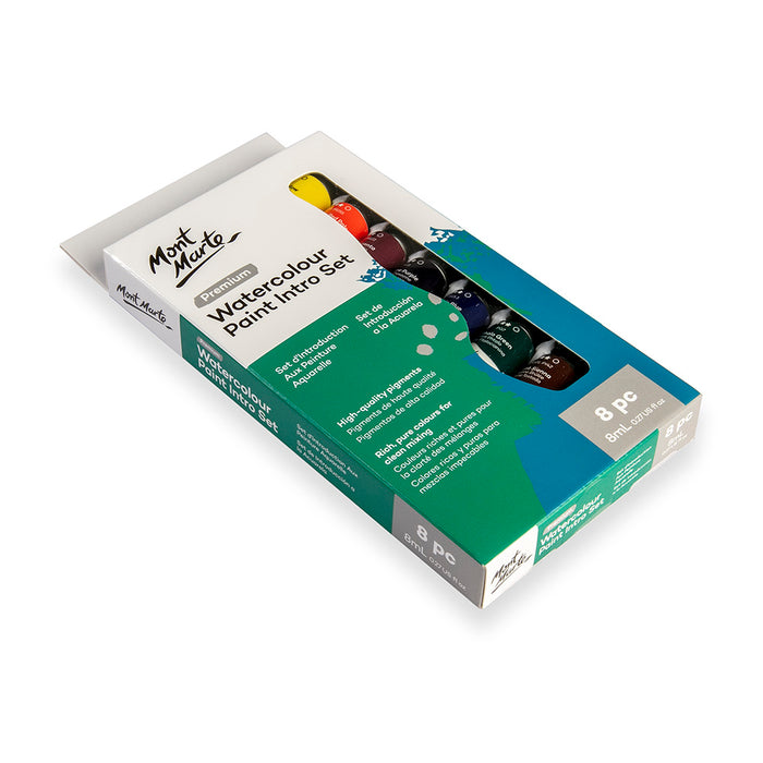 Watercolour Paints Premium Intro Set 8pc x 8ml