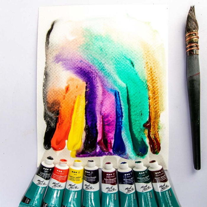Watercolour Paints Premium Intro Set 8pc x 8ml