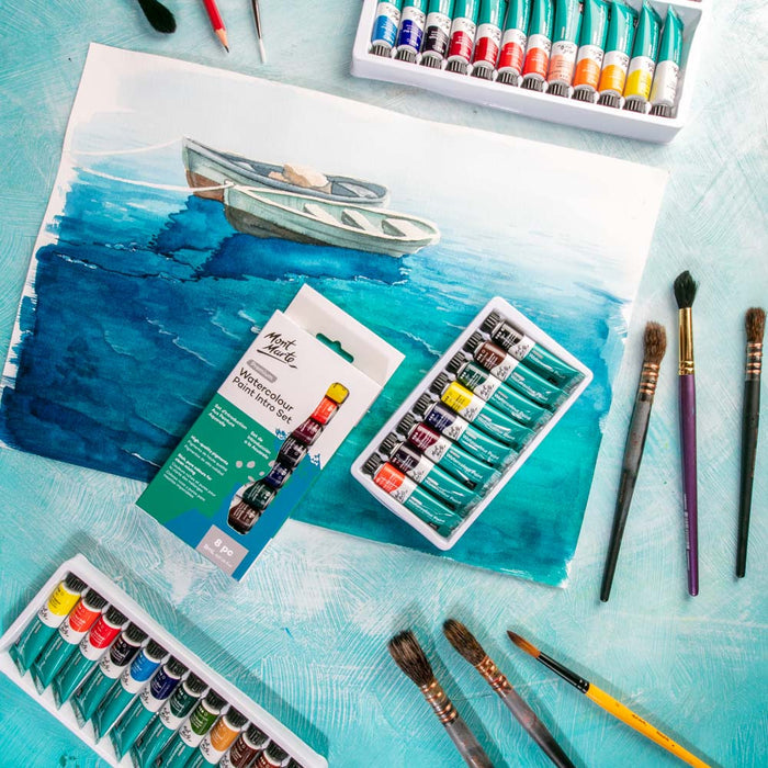 Watercolour Paints Premium Intro Set 8pc x 8ml