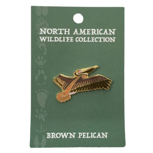 Wildlife Pin - Brown Pelican