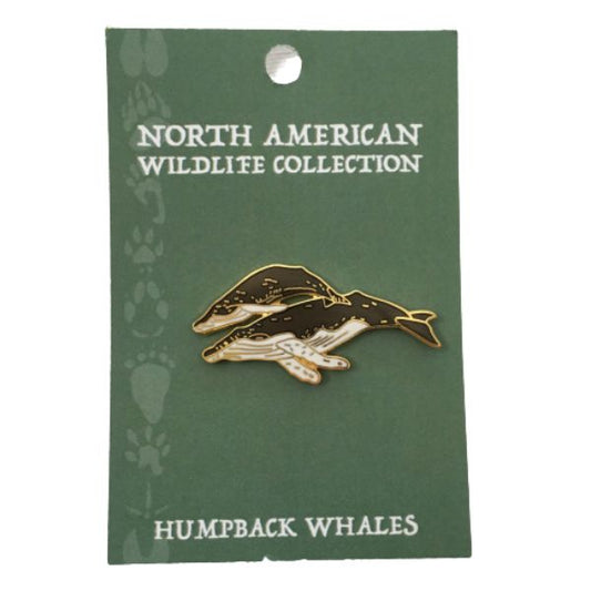 Wildlife Pin - Humpback Whales