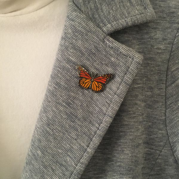Wildlife Pin - Monarch Butterfly