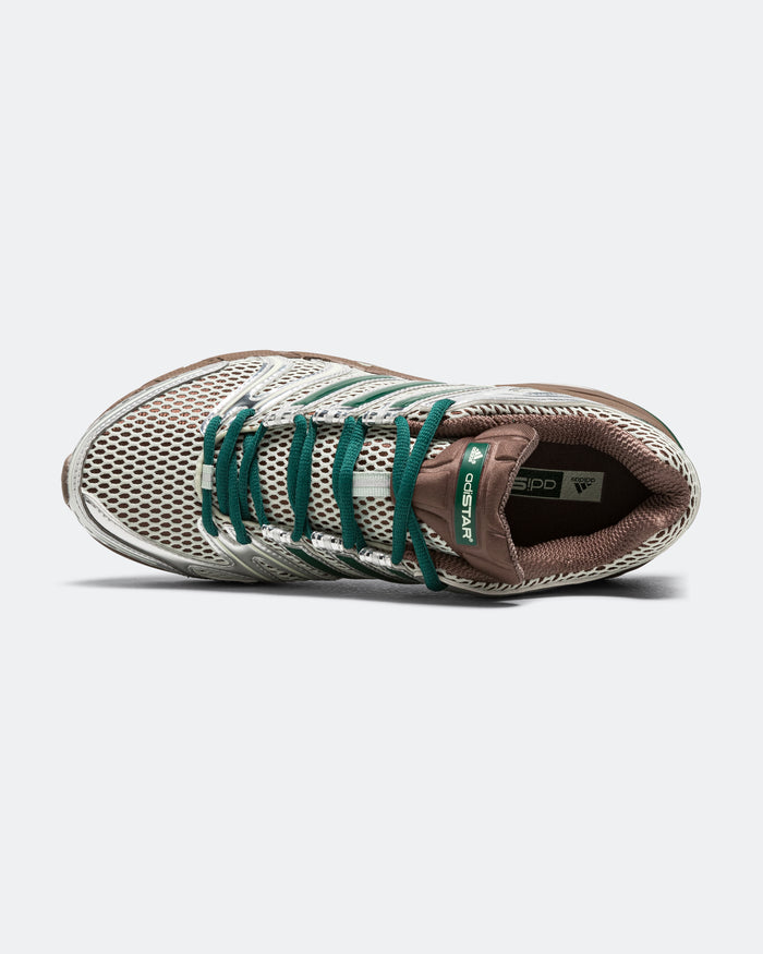 Womens Adistar Control 5 - Earth Strata/Core Green-Linen Green