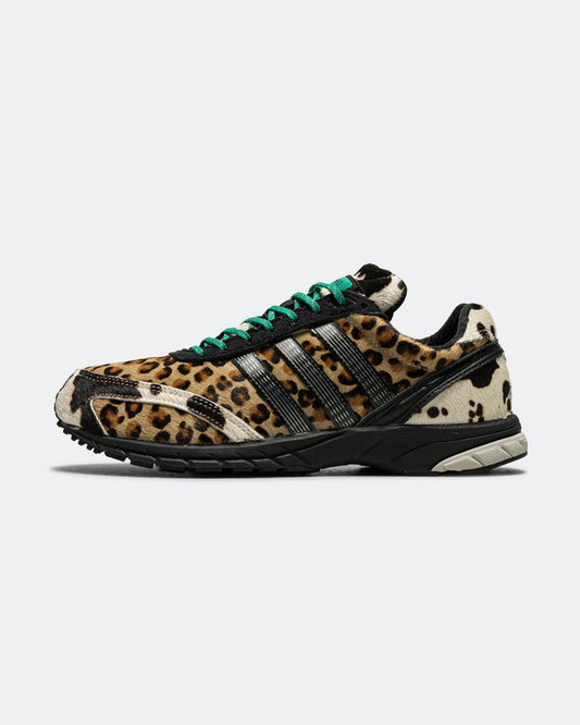 Womens Adizero Adios OG - Grey Two/Core Black-Court Green