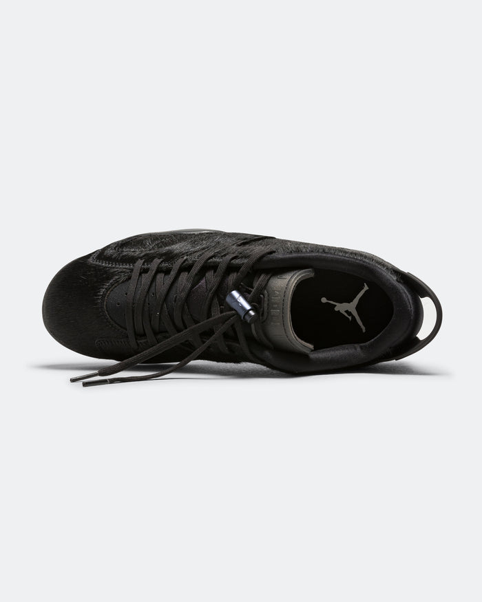 Womens Air Jordan 6 Low - Black/Black