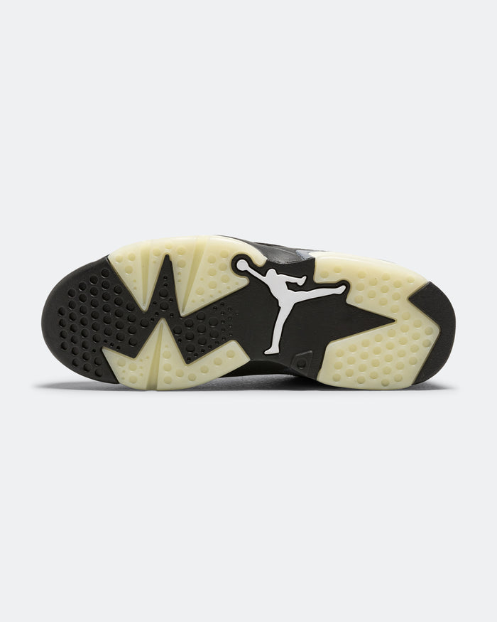Womens Air Jordan 6 Low - Black/Black