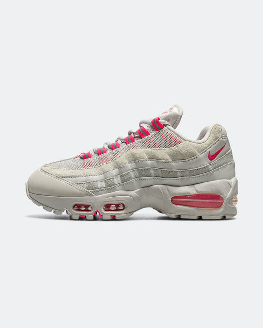 Womens Air Max 95 Big Bubble - Vast Grey/Hyper Pink-Pure Platinum